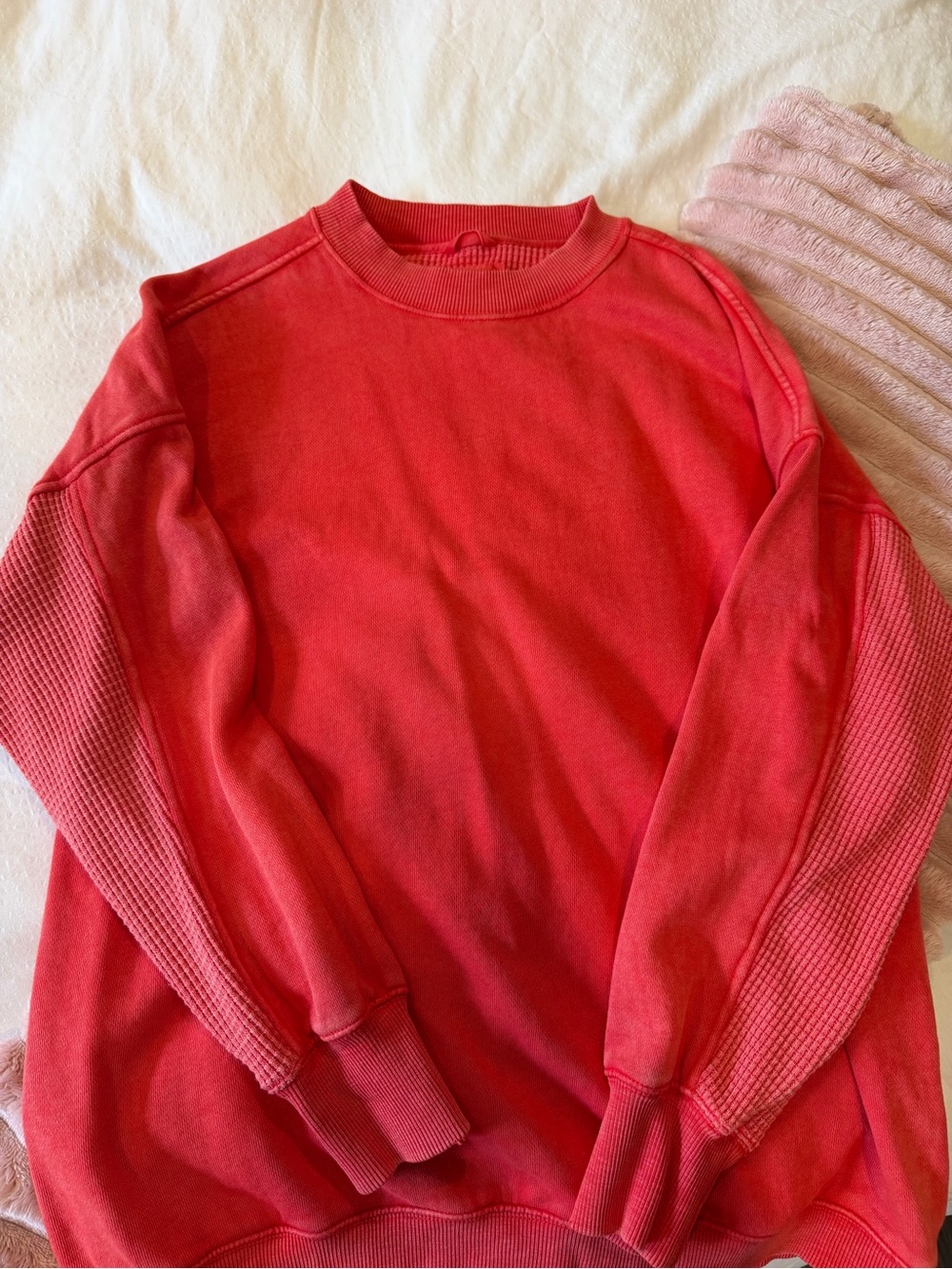 Aerie Red Crewneck Sweater